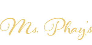 Ms. Phay's Closet White and Gold Logo