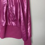 Pink faux leather Jacket (3XL) 5