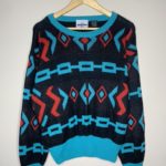 Vintage 80s 90s Ski Sweater Men (M) 3