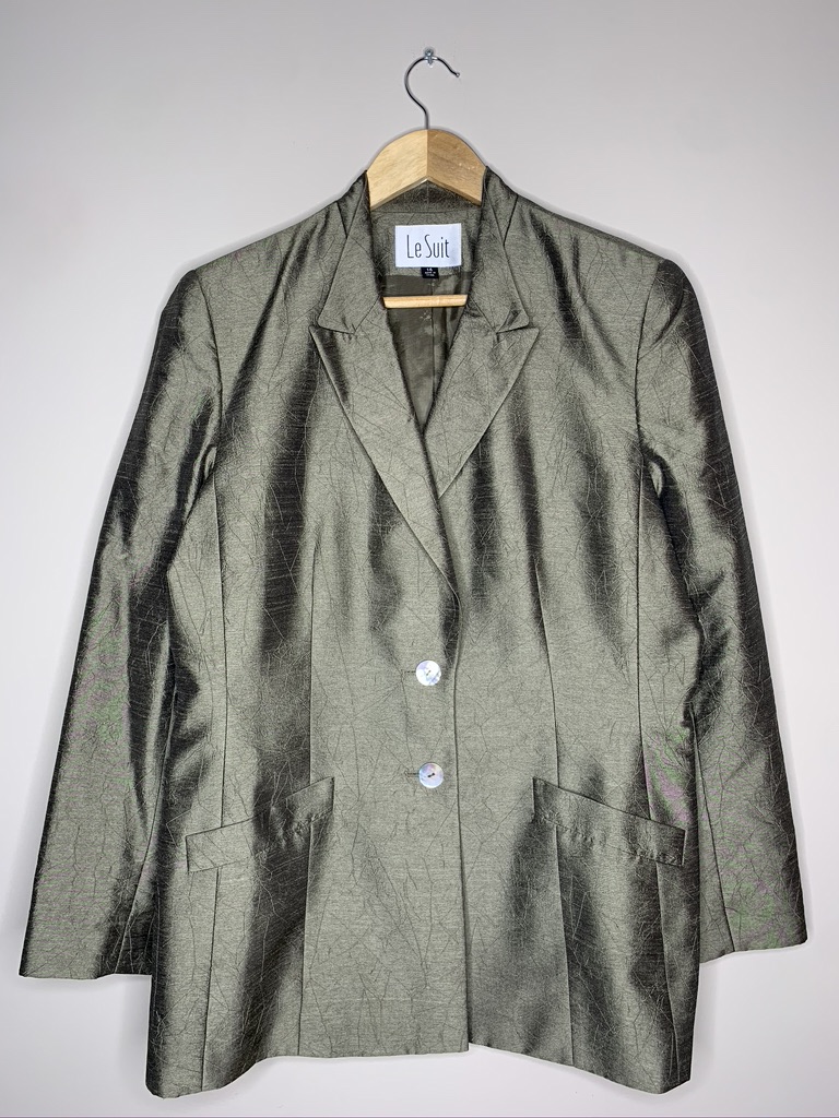 vintage green blazer