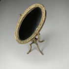 Mini Rustic Vintage Gold Angel Vanity Mirror 3