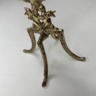 Mini Rustic Vintage Gold Angel Vanity Mirror 4
