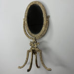 Mini Rustic Vintage Gold Angel Vanity Mirror 2