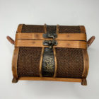 Vintage Wicker Jewelry Box 2