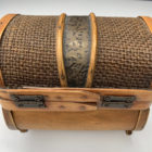 Vintage Wicker Jewelry Box 4