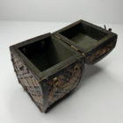 Vintage Small Wicker Jewelry Box 4