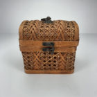 Vintage Wicker Jewelry Box/Purse 2