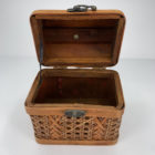 Vintage Wicker Jewelry Box/Purse 4