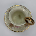 3D Floral Vintage Tea Cup and Saucer Set 3
