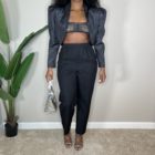 Vintage Puff Sleeve Blazer (S) 2