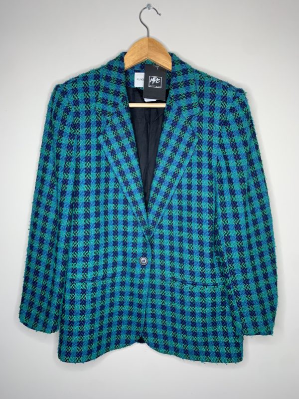 Green & Blue Blazer (S) 1