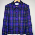 Vintage Plaid Le Suit Blazer (L) 2