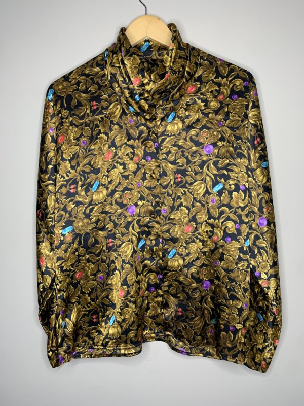 Vintage Jewel Blouse (L) 1