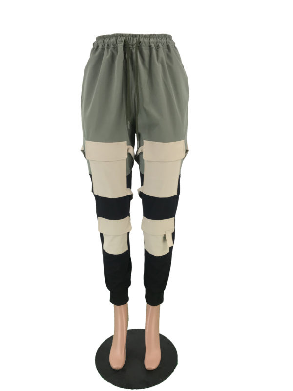 Army Green Cargo Pants 1