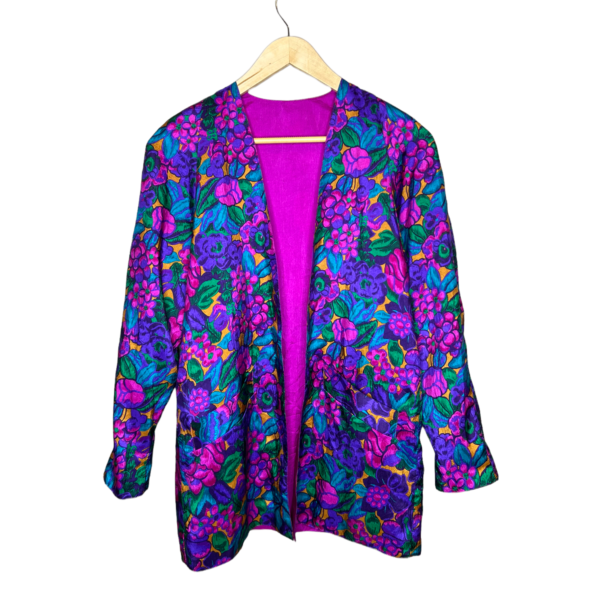 Reversible Floral Vintage Blazer 1