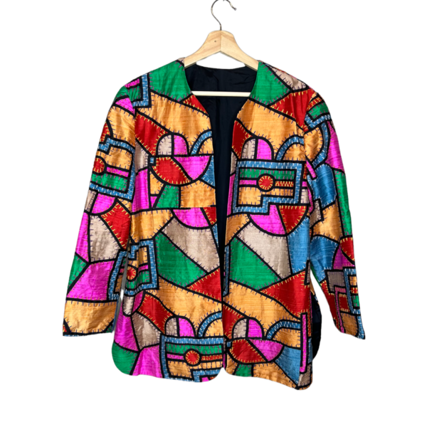 Colorblock 80s Vintage Blazer 1